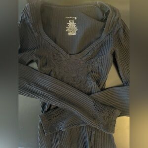 Free People - Dynamic Duo Long Sleeve Shirt - XS/S